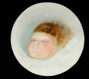 Szef Gertrude Grimshaw autorstwa John Atkinson Grimshaw