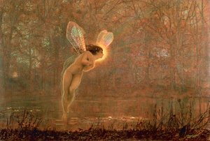 Irys autorstwa John Atkinson Grimshaw