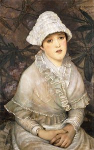 Moja mała biała róża, 1882 autorstwa John Atkinson Grimshaw