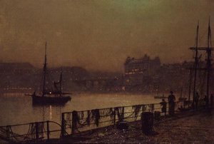 Scarborough autorstwa John Atkinson Grimshaw