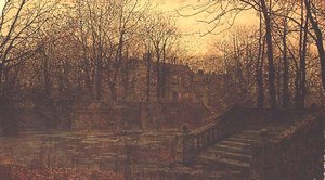 Fosa fosa autorstwa John Atkinson Grimshaw