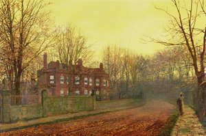 Zanikająca chwała roku autorstwa John Atkinson Grimshaw