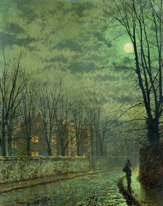 Nieznany obraz autorstwa John Atkinson Grimshaw