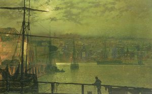 Nieznany obraz autorstwa John Atkinson Grimshaw