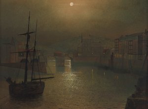 Whitby autorstwa John Atkinson Grimshaw