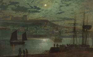 Port w Whitby autorstwa John Atkinson Grimshaw