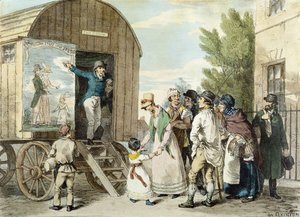 Targi: pokaz, ok. 1821 autorstwa John Augustus Atkinson