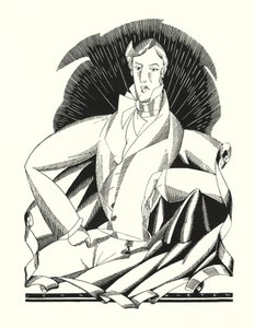 Ilustracja do Don Juana autorstwa Lorda Byrona (lito) autorstwa John Austen