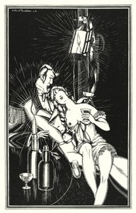 Ilustracja do Don Juana autorstwa Lorda Byrona: Ale Juan był całkiem „rosołem chłopca” (lito)