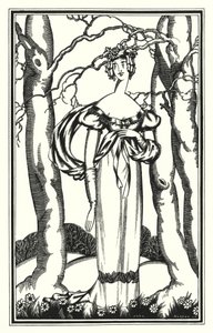 Ilustracja do Don Juana autorstwa Lorda Byrona: Lady Adeline, My Dian of Ephesians (lito)