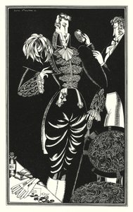 Ilustracja do Don Juana autorstwa Lorda Byrona: stworzona przez młodość, sławę i krawca wojskowego (lito)