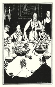 Ilustracja do Don Juana autorstwa Lorda Byrona: Najmroczniejsza godzina, która wyłania się ze smutnej dwudziestej czwartej (lito)