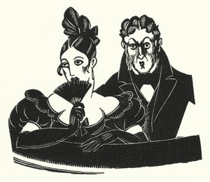 Ilustracja do Madame Bovary autorstwa Gustave