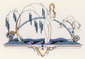 Ilustracja do „Rogues In Porcelain”, Miscellany XVIII-wiecznych wierszy (kolor lito)