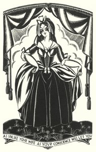 Ilustracja do Tristrama Shandy autorstwa Laurence