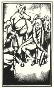 Ilustracja do Tristrama Shandy autorstwa Laurence