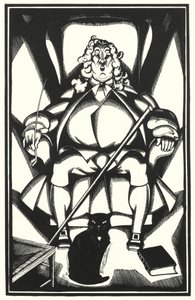 Ilustracja do Tristrama Shandy autorstwa Laurence