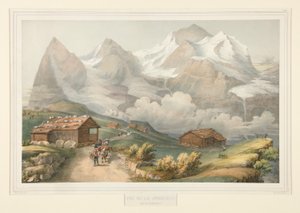 Widok na Jungfrau z Wengernalp