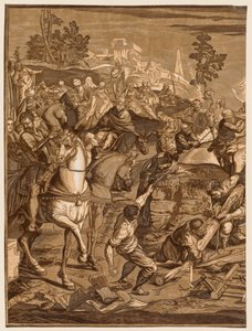 Ukrzyżowanie, 1741. autorstwa John Baptist Jackson
