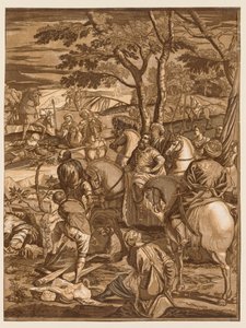 Ukrzyżowanie, 1741. autorstwa John Baptist Jackson