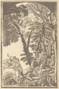Śmierć św. Piotra Męczennika autorstwa John Baptist Jackson after Titian