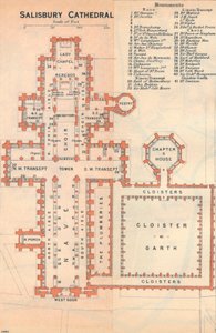 Katedra w Salisbury, XX w.