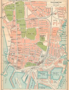 Southampton, XX wiek autorstwa John Bartholomew