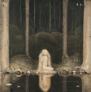 Księżniczka Tuvstarr wciąż siedzi i tęsknie wpatruje się w wodę, 1913