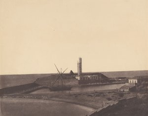 Łódź w porcie, Algieria, 1853-54.