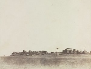 Widok Luksoru, 1854.