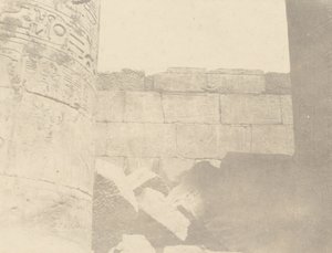 Karnac, Hypostyle Hall, Północna Ściana (Wewnętrzna Ściana) autorstwa John Beasly Greene