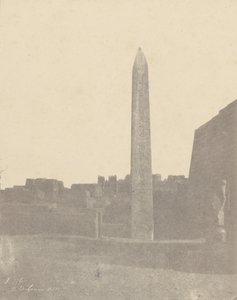 Louqsor, Obelisk (strona zachodnia)