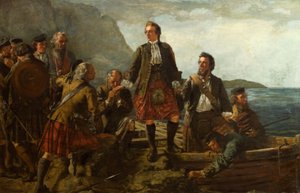 „Lochaber No More” – Książę Charlie opuszcza Szkocję autorstwa John Blake MacDonald