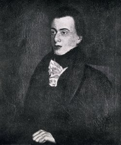 George Borrow (1803-81) ilustracja z książki „Wybór pożyczki”, wydanej w 1928 r. autorstwa John Borrow