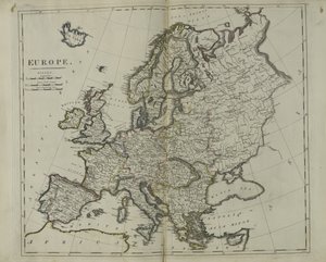 Europa, 1814 autorstwa John Bower