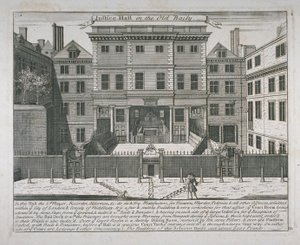 Widok na salę rozpraw, Old Bailey, ok. 1740 r.