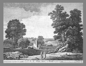 Widok w pobliżu pleśni, c1752