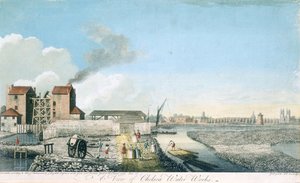 Widok na Chelsea Water Works, 1750
