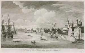 Widok na Tower of London na Tamizie