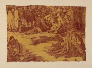 Fragment zatytułowany "Traktat Williama Penna z Indianami" autorstwa John Boydell