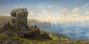 Złote Perspektywy, Studnia Św. Katarzyny, Lands End, Kornwalia, 1881