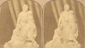 Para wczesnych stereograficznych widoków posągów brytyjskich, 1850-1910 autorstwa John Browning