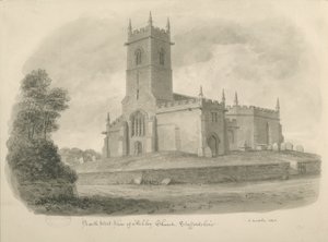 Ashley Church: rysunek w sepii autorstwa John Buckler