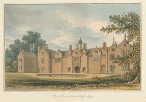 Essex - Gosfield Hall, 1824 autorstwa John Buckler