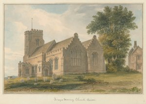 Essex - Kościół Warstw Marneya, 1825 autorstwa John Buckler