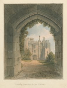 Gloucestershire - Zamek Berkeley, 1823 autorstwa John Buckler