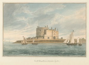 Hampshire - Zamek Calshot autorstwa John Buckler