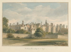 Kent - Knowle, 1811 autorstwa John Buckler
