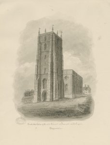 Newcastle-under-Lyme - "Św. Idzie opat" autorstwa John Buckler