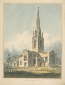 Oxfordshire – Kościół Bampton, 1802 autorstwa John Buckler